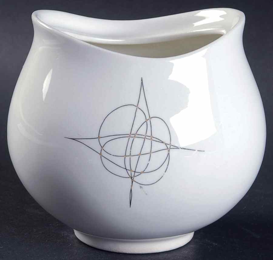Fantasy (Eva Zeisel) Sugar Bowl No Lid by Hall-1