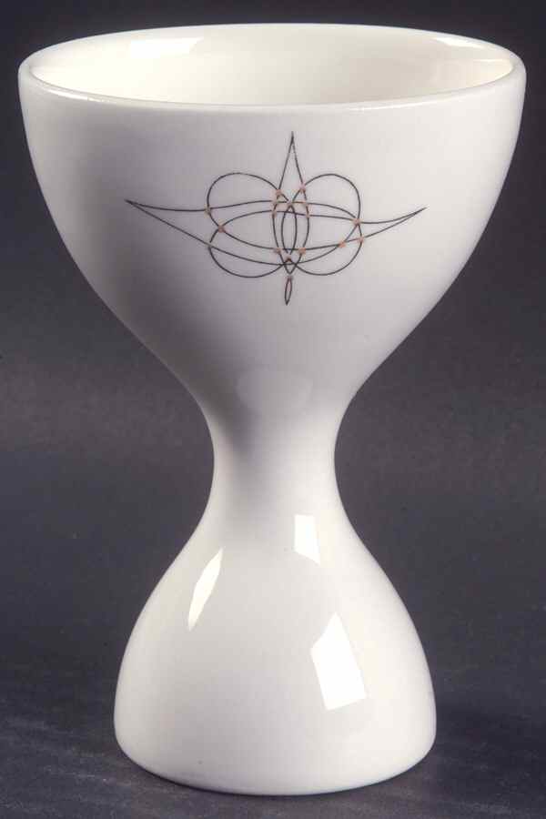 Fantasy (Eva Zeisel) Double Egg Cup by Hall-1