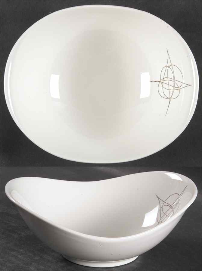 Fantasy (Eva Zeisel) Fruit/Dessert (Sauce) Bowl by Hall-1