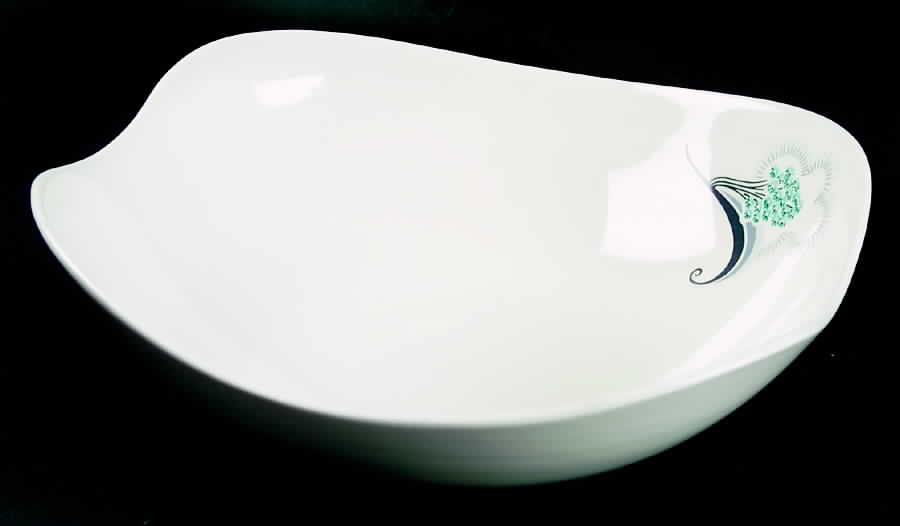 Flair 8" Square Vegetable Bowl by Hall-1