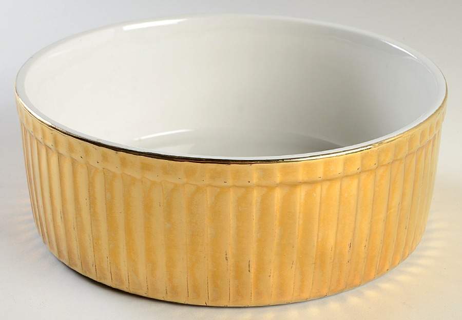 Golden Glo 9" Souffle by Hall-1