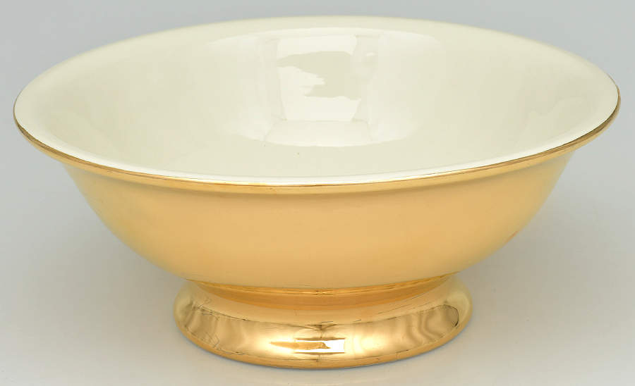 Golden Glo 11" Large Salad Serving Bowl by Hall-1