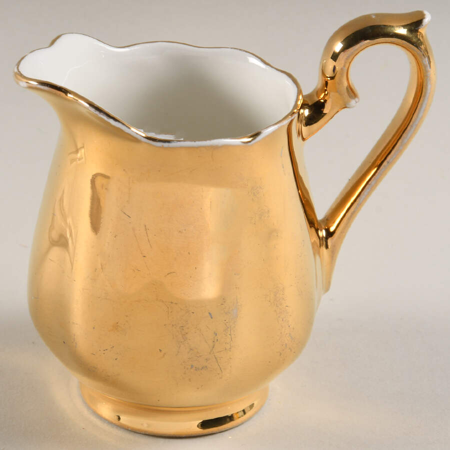 Golden Glo Mini Creamer by Hall-1
