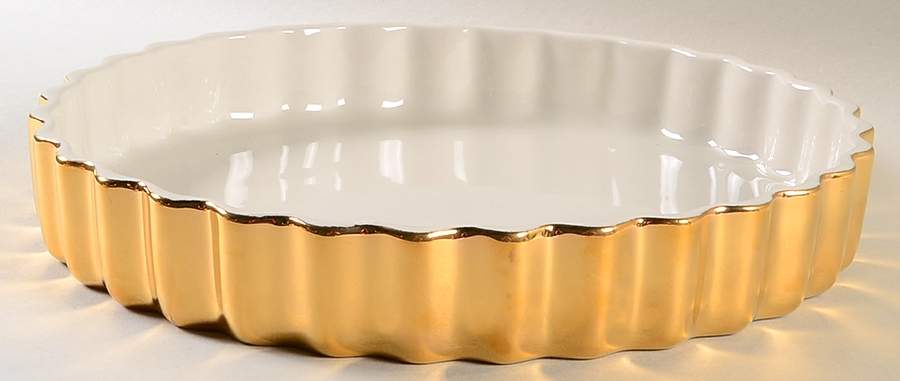 Golden Glo 10" Quiche by Hall-1