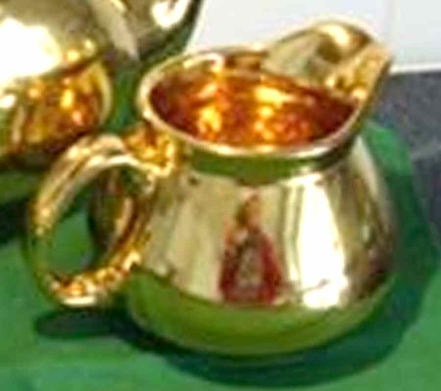 Golden Glo New York Creamer by Hall-1