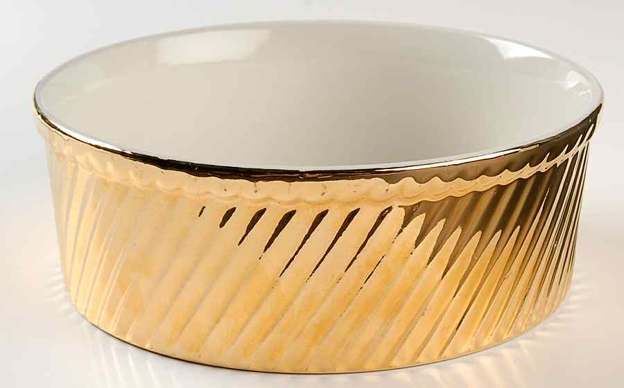 Golden Glo 8" Souffle by Hall-1