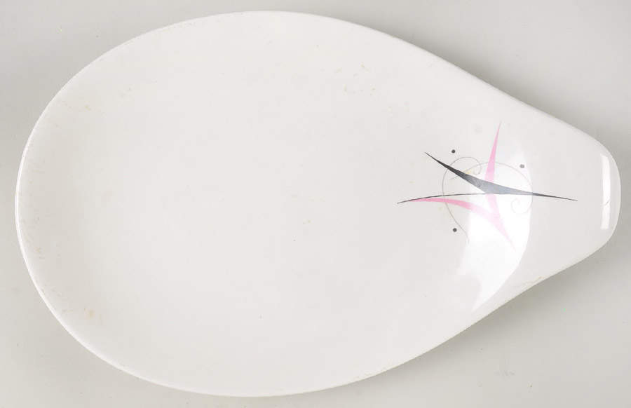 Harlequin 12" Oval Serving Platter by Hall-1