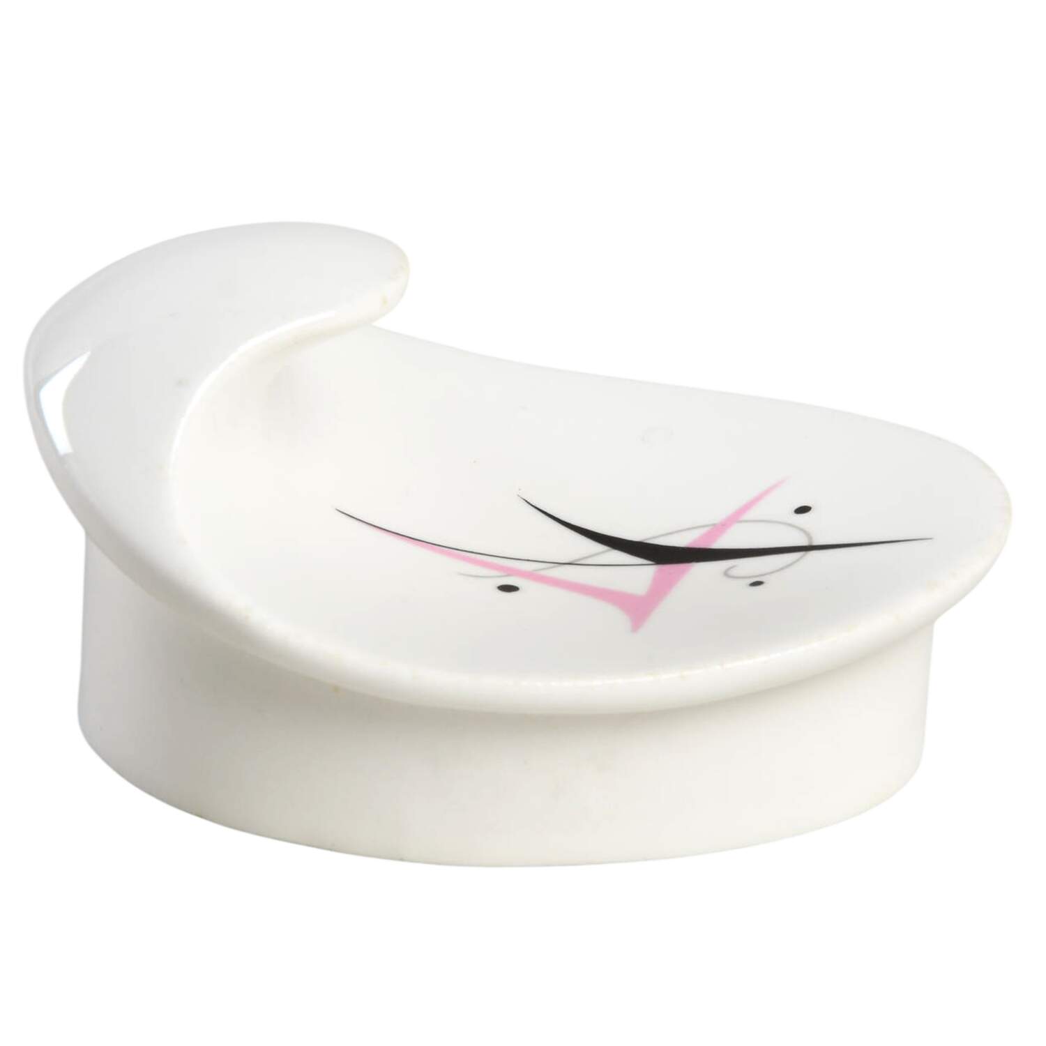 Harlequin Lid for Teapot by Hall-1