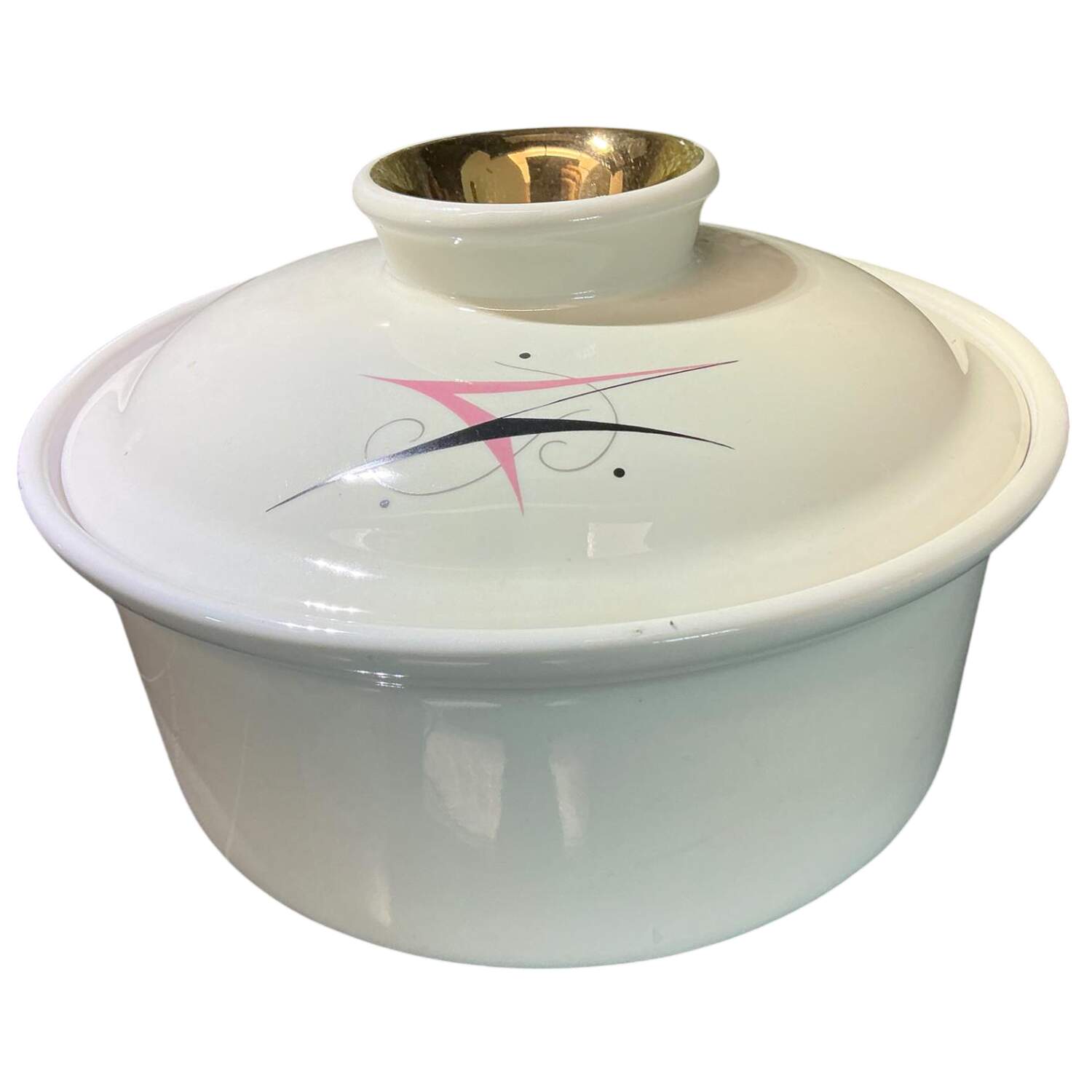 Harlequin 2 Qt Round Covered Casserole by Hall-1
