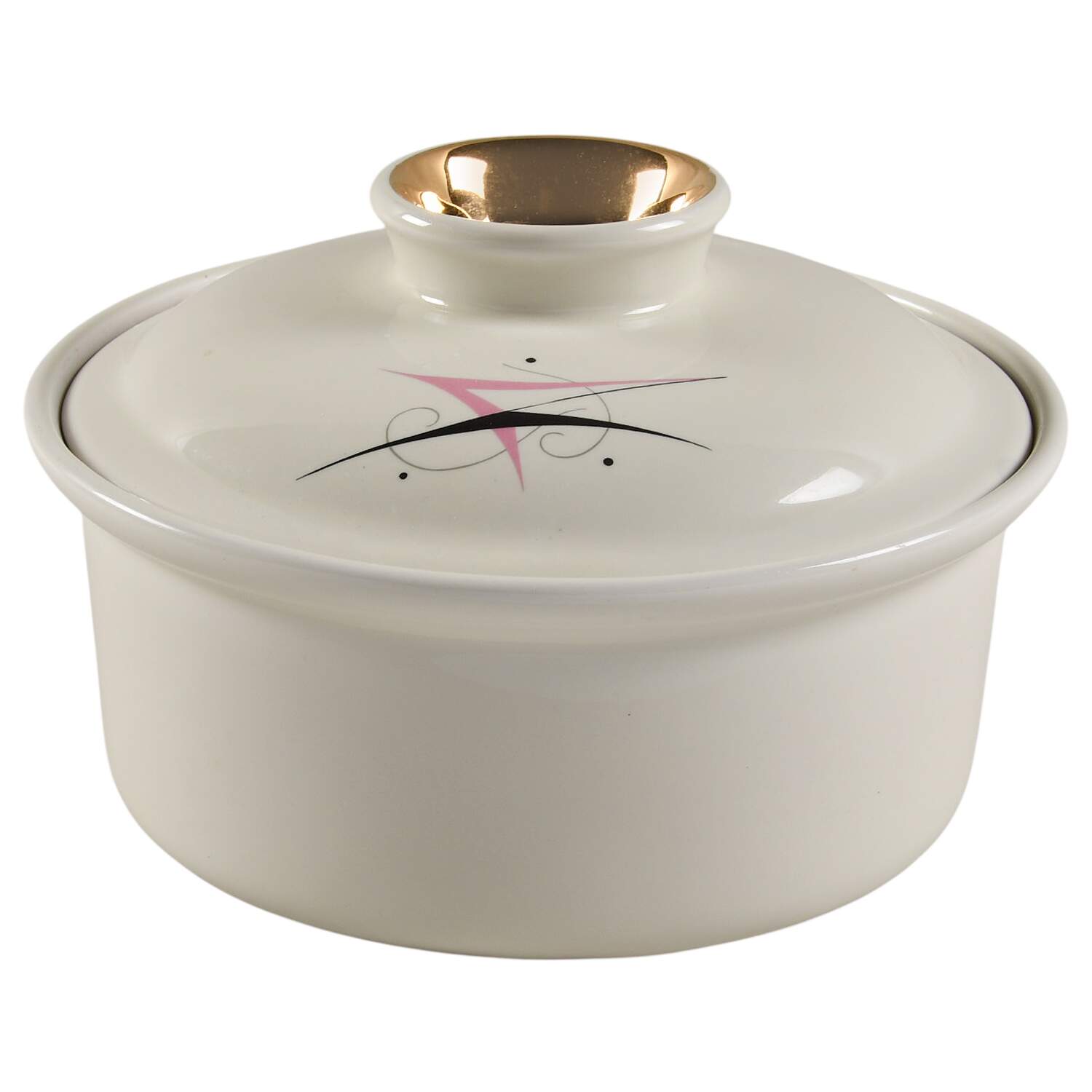 Harlequin 2 Qt Round Covered Casserole by Hall-1