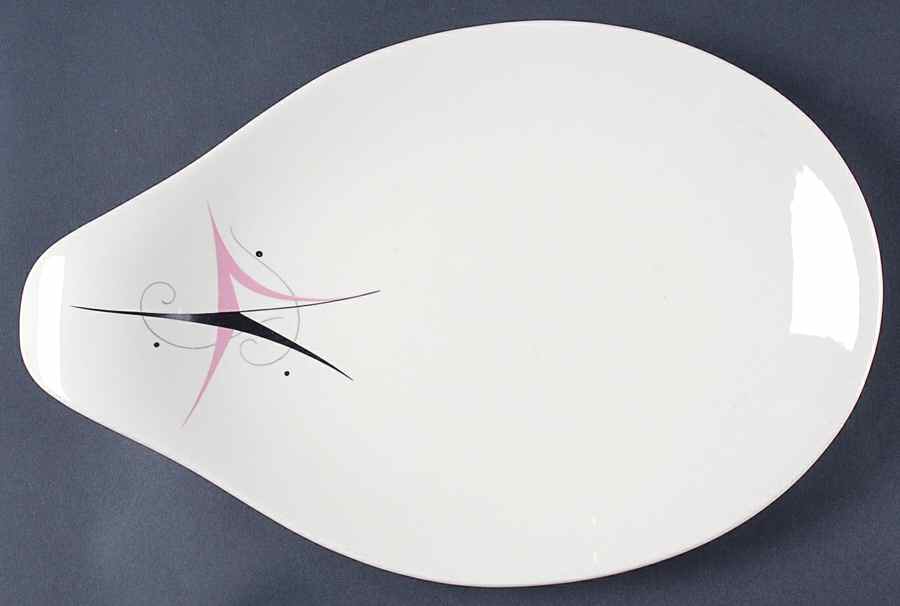 Harlequin 15" Oval Serving Platter by Hall-1