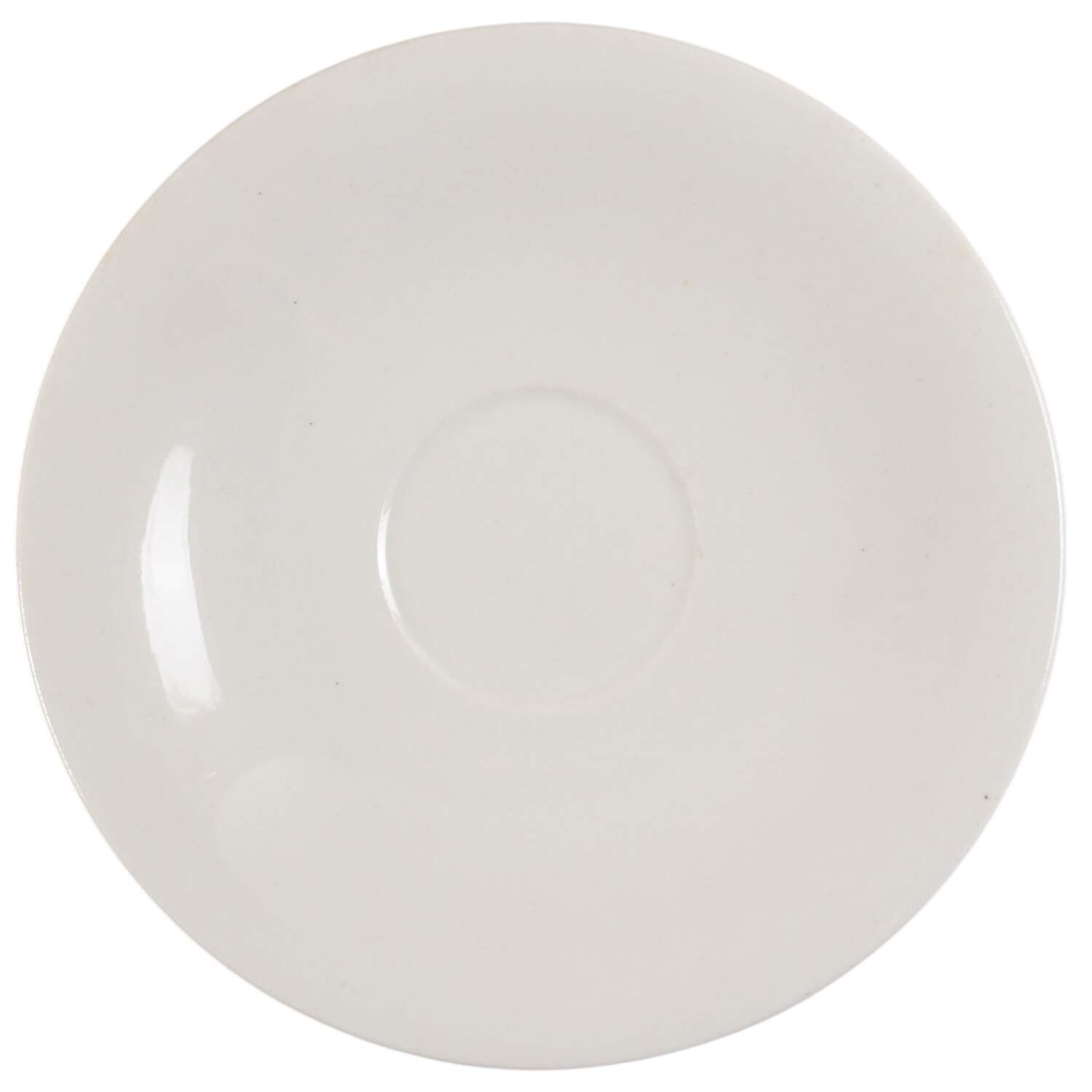 Hallcraft White Saucer by Hall-1