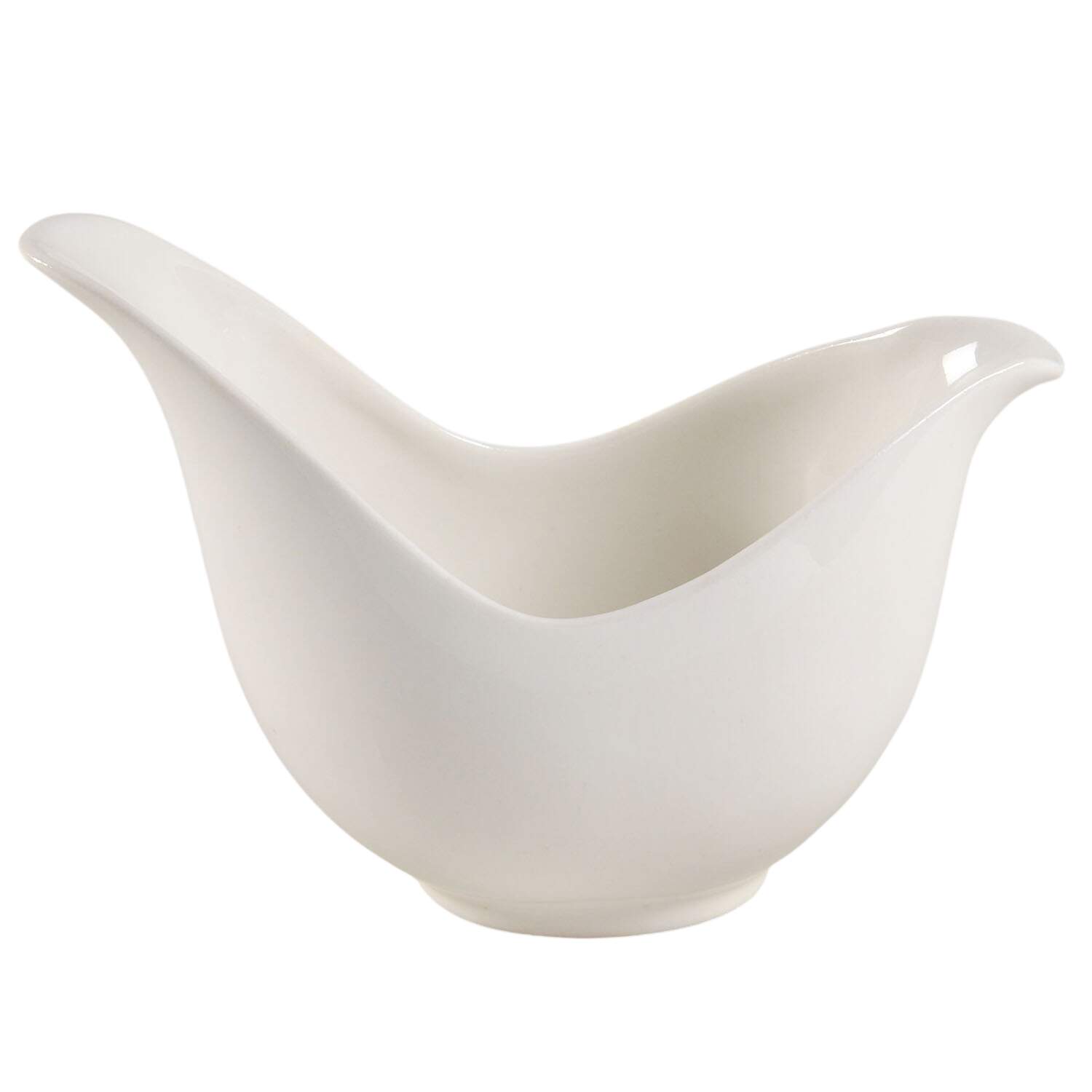 Hallcraft White After Dinner Open Sugar Bowl by Hall-1