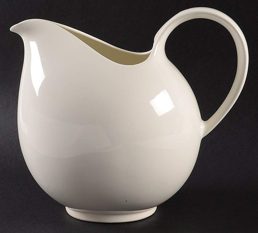 Hallcraft White 96 Oz Jug by Hall-1