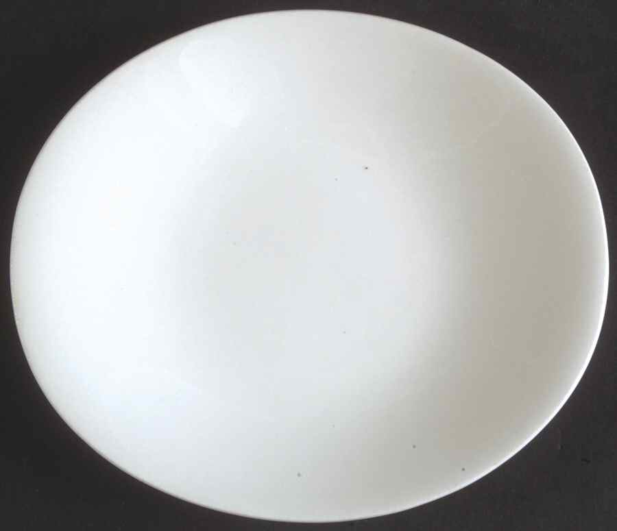 Hallcraft White Bread & Butter Plate by Hall-1