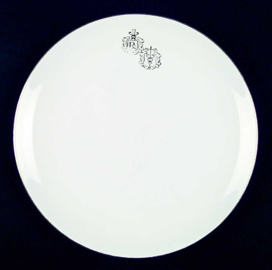Rx Decoration Dinner Plate by Hall-1
