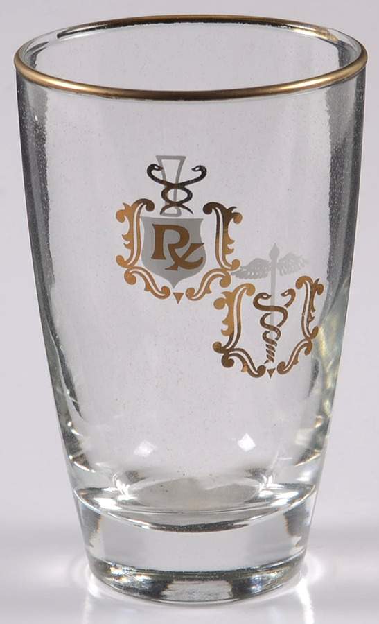 Rx Decoration 8 Oz Glassware Tumbler by Hall-1