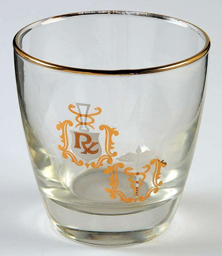 Rx Decoration Glassware Old Fashioned by Hall-1