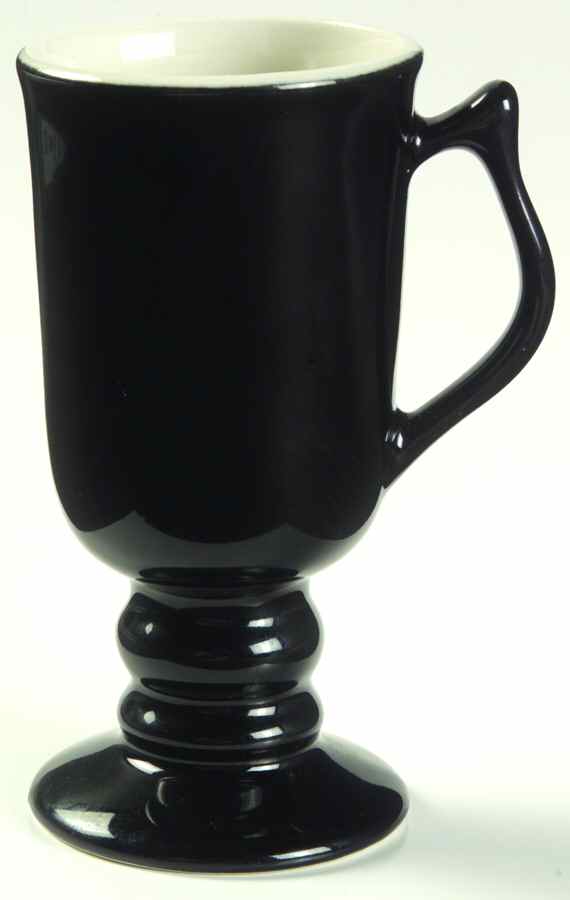 Black Irish Coffee Mug by Hall-1