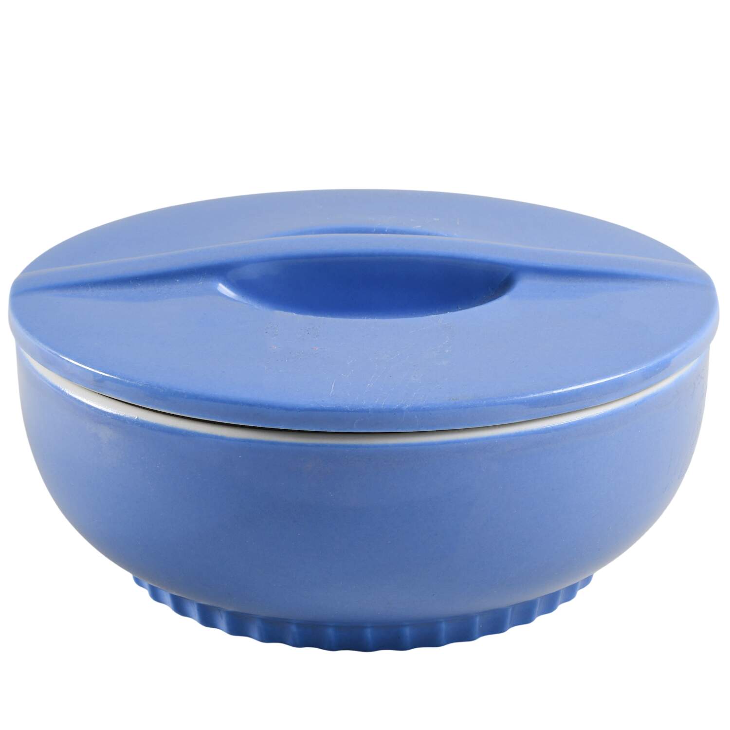 Montgomery Ward 1.75 Qt Round Covered Casserole by Hall-1