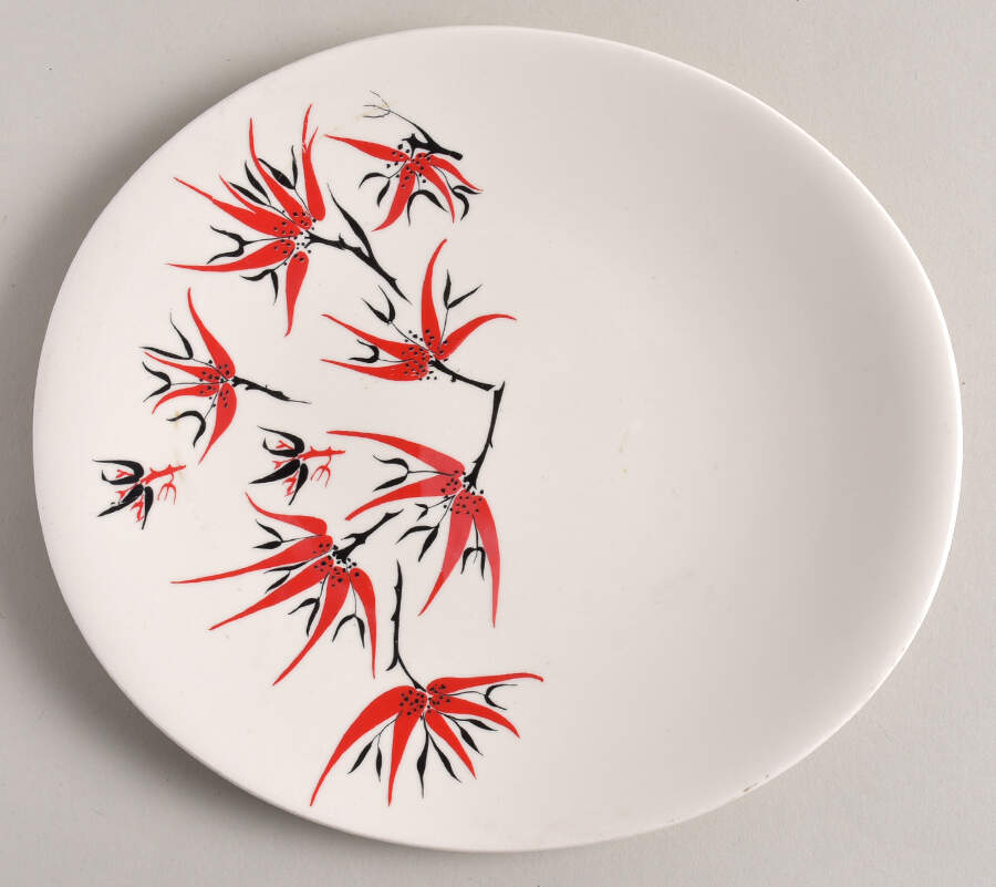 Holiday Salad Plate by Hall-1