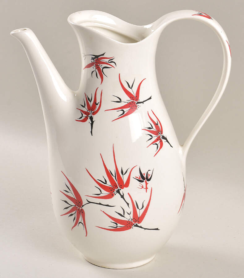 Holiday Coffee Pot No Lid by Hall-1