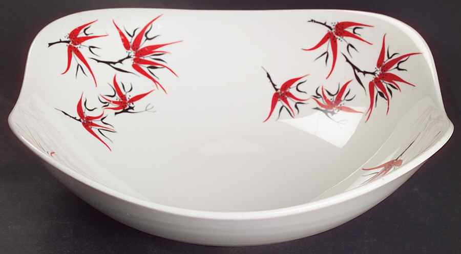 Holiday 8" Square Vegetable Bowl by Hall-1