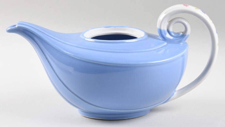 Morning Glory Aladdin Teapot No Lid by Hall-1