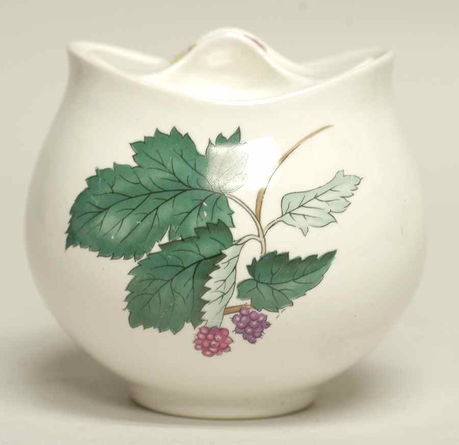 Mulberry Sugar Bowl & Lid by Hall-1