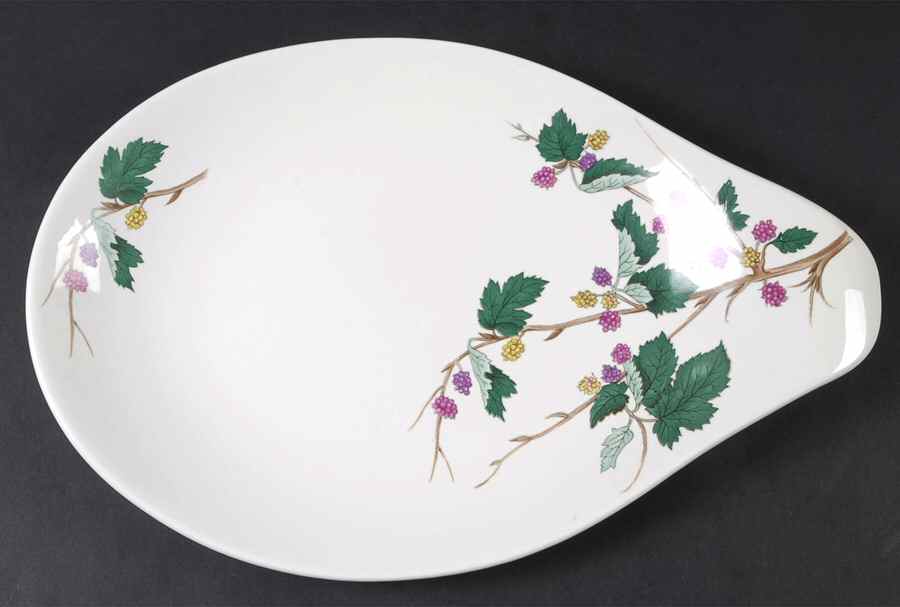 Mulberry 15" Oval Serving Platter by Hall-1