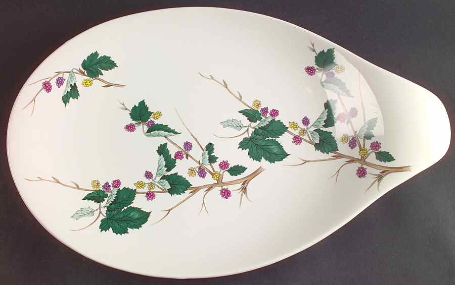 Mulberry 17" Oval Serving Platter by Hall-1