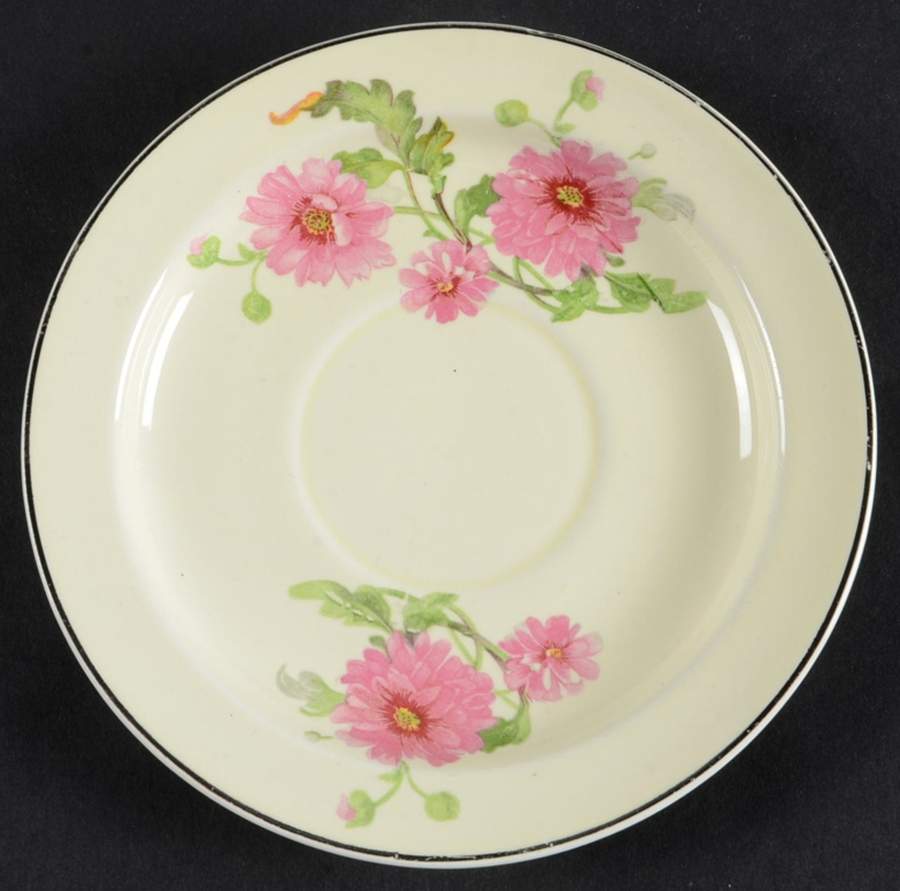 Mums Saucer by Hall-1