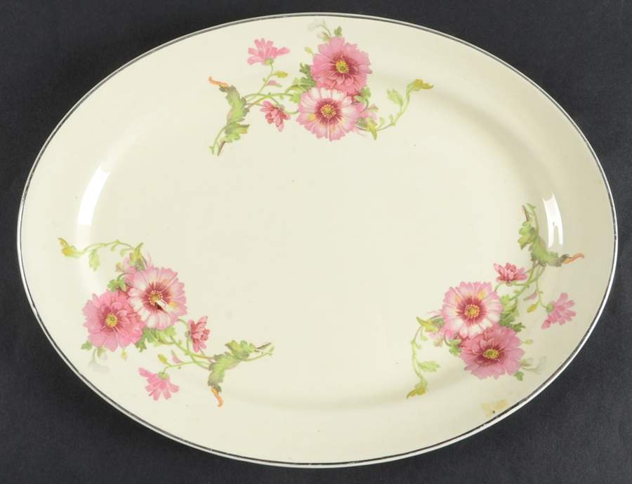 Mums 11" Oval Serving Platter by Hall-1