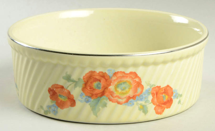 Orange Poppy 7" Souffle by Hall-1