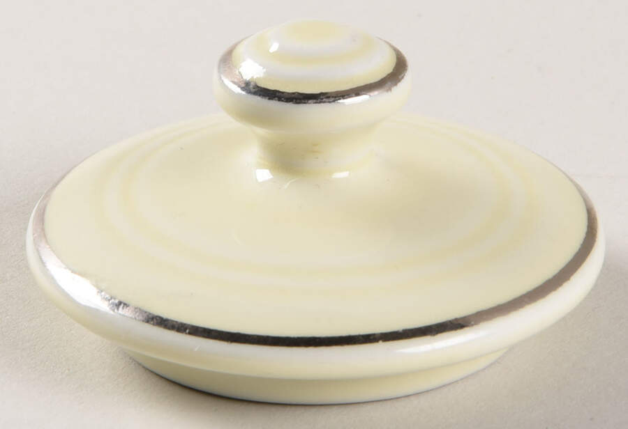 Orange Poppy Lid for Great American Sugar by Hall-1