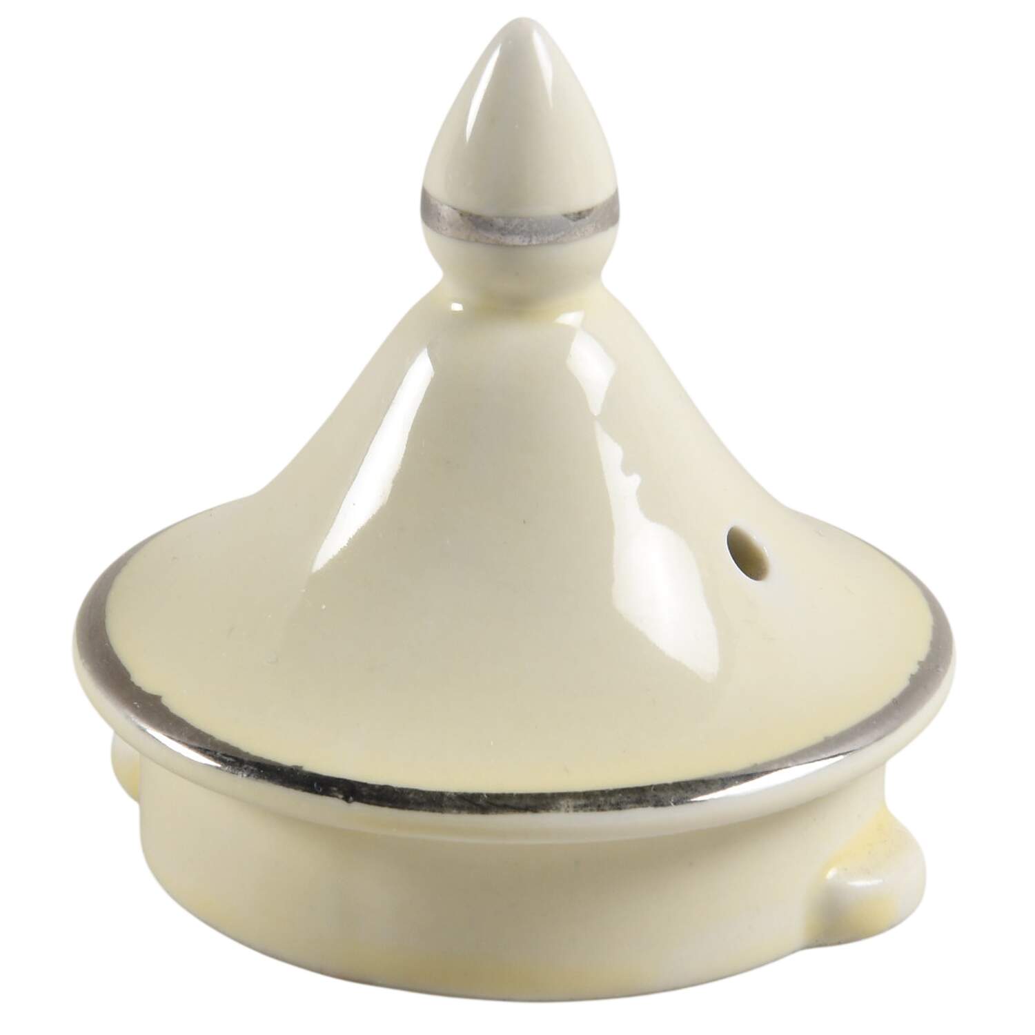 Orange Poppy Lid for Windshield Teapot by Hall-1