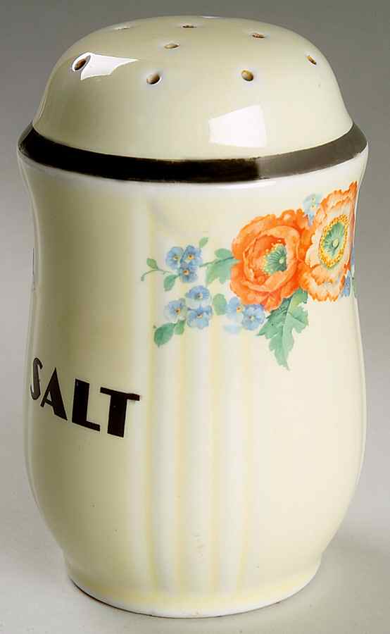 Orange Poppy Radiance Salt Shaker by Hall-1