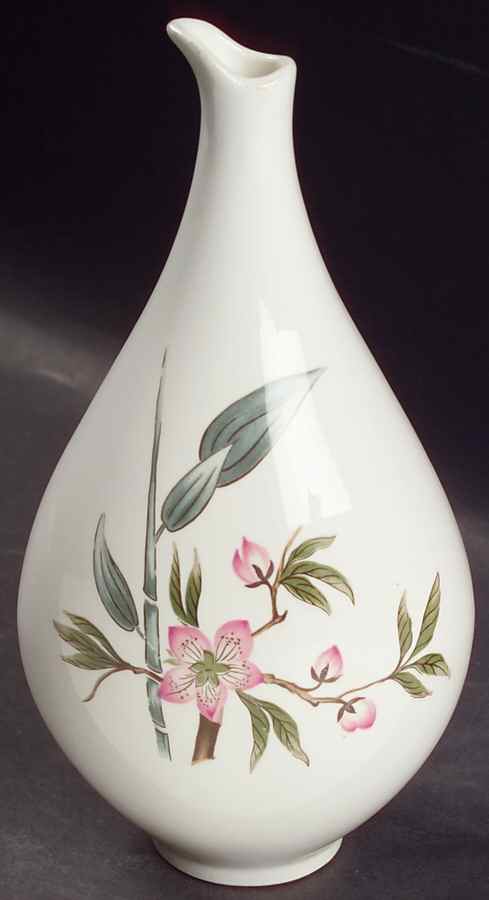 Peach Blossom (Classic Shape) 1-Piece Vinegar Cruet with Spout by Hall-1