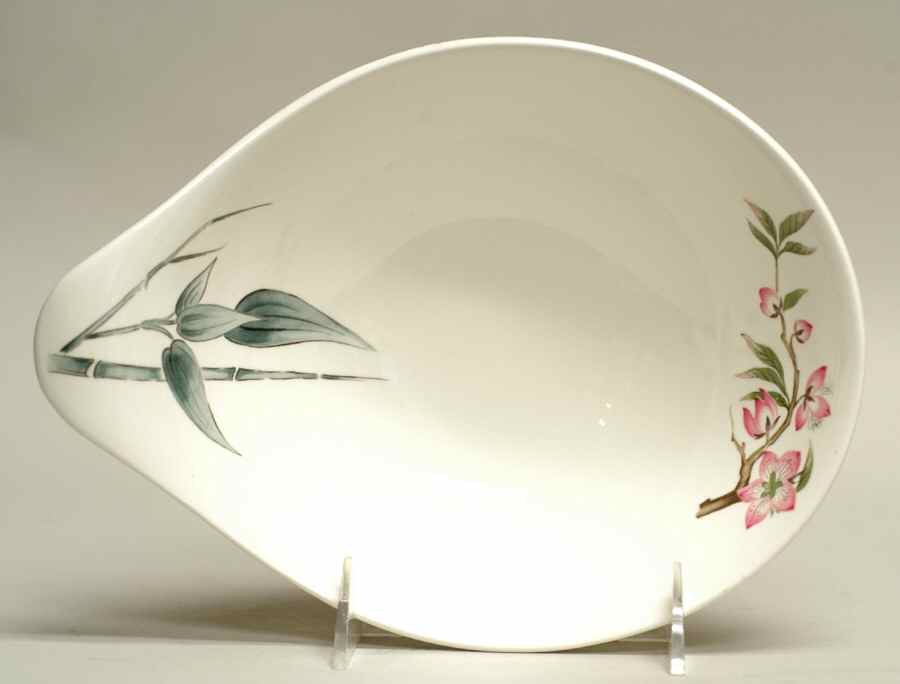 Peach Blossom (Classic Shape) Lugged Soup Bowl by Hall-1