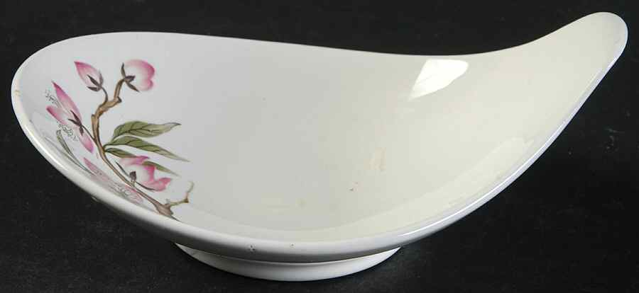 Peach Blossom (Classic Shape) Fruit/Dessert (Sauce) Bowl by Hall-1
