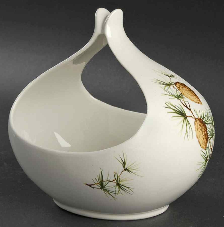 Pinecone Gravy Boat by Hall-1