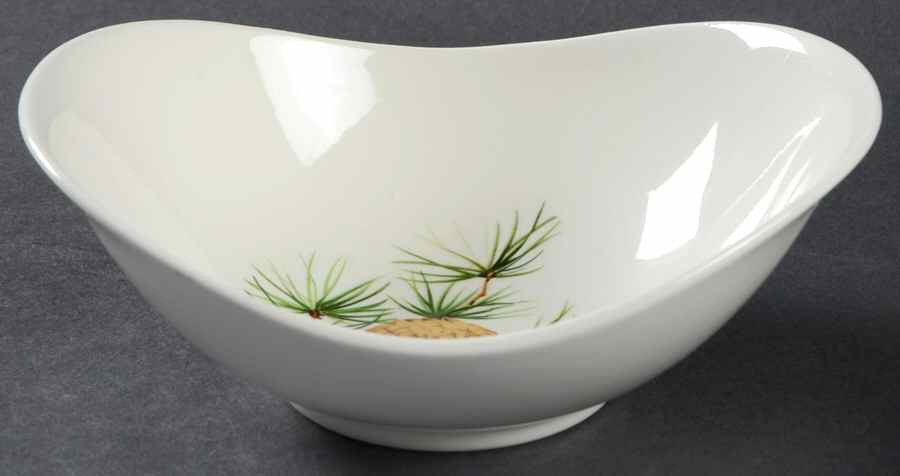 Pinecone Fruit/Dessert (Sauce) Bowl by Hall-1