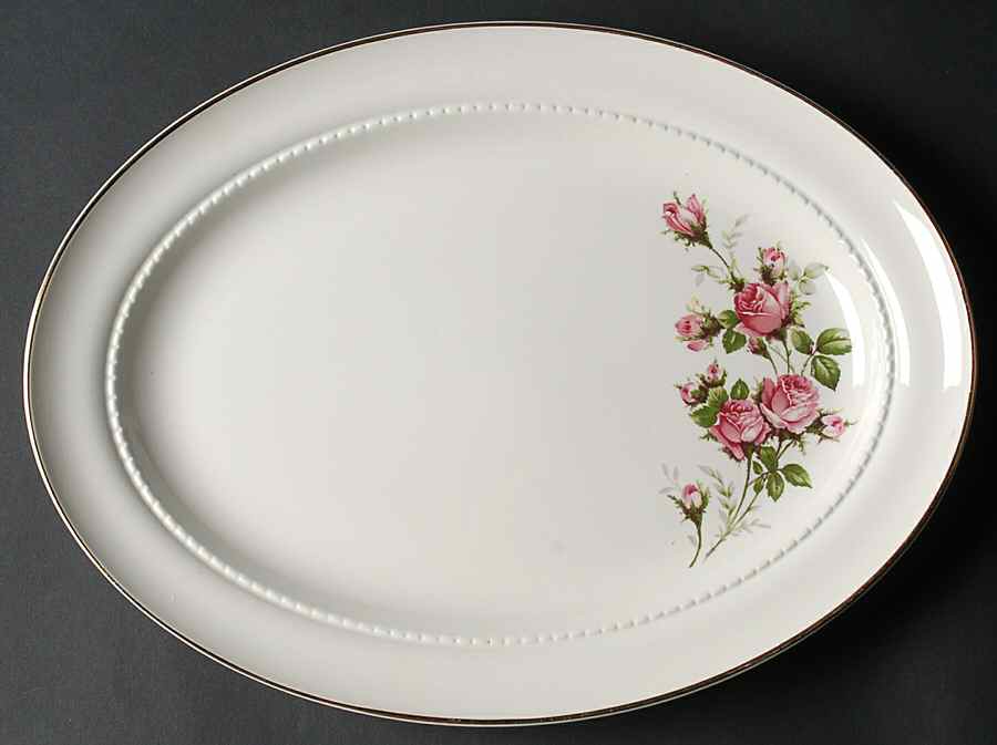 Primrose 13" Oval Serving Platter by Hall-1