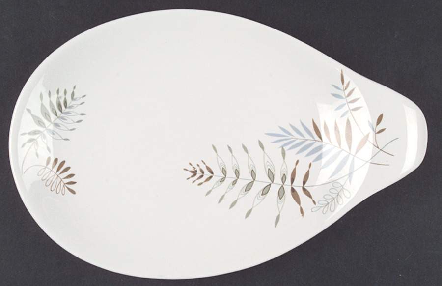 Raintree 12" Oval Serving Platter by Hall-1