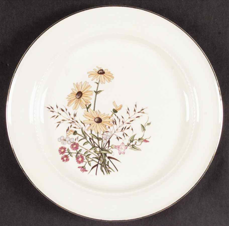 Richmond Brown Eyed Susan Dinner Plate by Hall-1