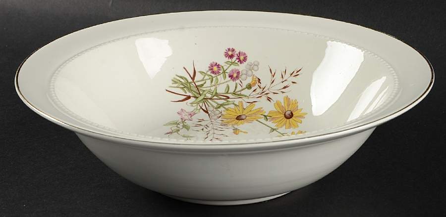 Richmond Brown Eyed Susan 9" Round Vegetable Bowl by Hall-1