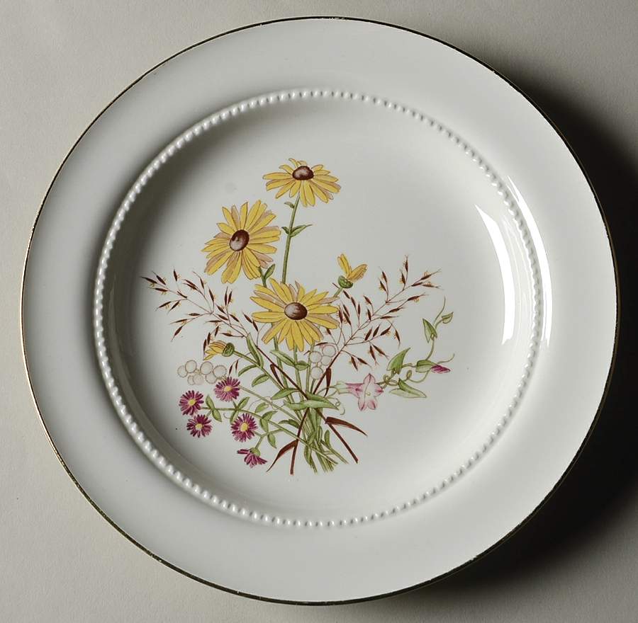 Richmond Brown Eyed Susan Salad Plate by Hall-1