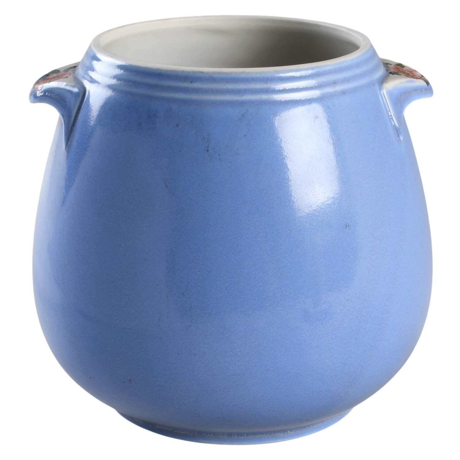 Rose Parade Bean Pot No Lid by Hall-1