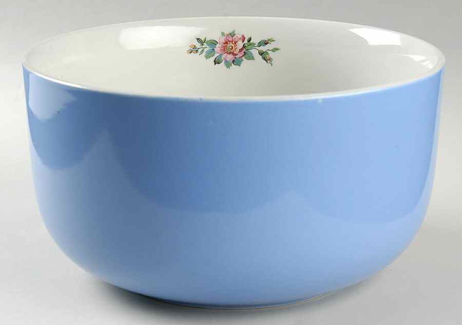 Rose Parade 9" Straight Sided Bowl (No Embossed Rings) by Hall-1