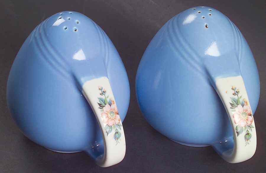 Rose Parade Sani-Grid Salt & Pepper Set by Hall-1